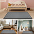 PapaMama 1.3" Tummy 39X59) Baby Play Mat for Floor, Thick Memory Foam Muscle Playpen Cushion, Soft Coral Velvet Time