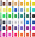36 JOYIN Colors Washable Tempera Paint Sticks, Art Supplies, Paint for Kids, Quick Drying and No Mess Arts Project