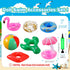 CHENGU 6 Set Swimming 11.5" Swimming Pcs Pool Floaties for Girl Dolls Swim Accessories Pool Floaties Party Ring Girl