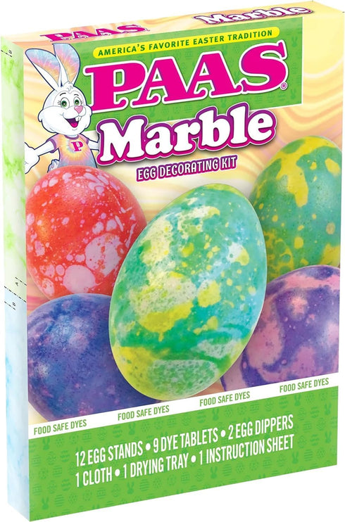 PAAS Marble Egg Decorating Kit - Create Stunning Easter Eggs