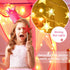 55'' 53'' Monobeach Princess Tent Girls Large Playhouse Kids Castle Play Tent with Star Lights Toy for Children Indoor