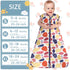 3 Pack 100% 2-Way 0.3. 6-12 BSTOPPT Baby Sleep Sack Rayon Cotton Baby Sleeping Bag Zipper Toddler Wearable Blankets TOG