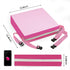 2 Toddler Booster Seat Dining, Washable Straps Safety Buckle Kids Booster Seat for Dining Table, Portable Travel