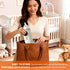 KLOMBIO 5-8 Portable Baby Bottle Warmer Precise Temperature Control via Display Accurate Heating Long-Lasting Battery
