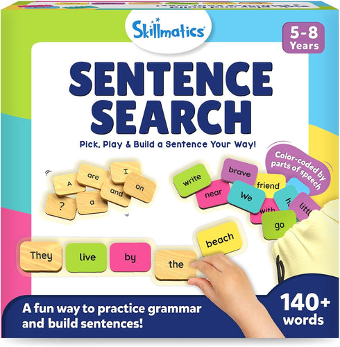 Skillmatics Educational Board Game - Sentence Search, Fun Learning Toys and Games