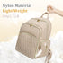 Backpack 16 Mommy Backpack Miss Fong Diaper Bag - Quilted Travel Baby Bag with Changing Pad, Pockets, Waterproof, Large