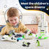 TOY Life Space Toy Rocket Toys for Kids, Space Shuttle with Astronaut and Planet Toy for Ages 3+