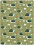 miaozhen 1 Pack 52x28 Cotton Baby Crib Sheets for Boys Girls Soft Cute Cartoon Seasons Turtles Muslin Crib Sheets