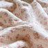 Summer 47"x51" BuLuTu Baby Nursery Throw Blanket Cotton Muslin Kids Blanket with Cute Galsang Flowers Crib/Cradle Quilt