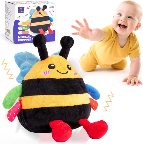 hahaland Baby Toy for 6 + 12 18 Months Crawling Musical Dancing
