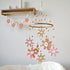 Boho Daisy Crib Mobile for Girls - Charming Nursery Decor with Woven Design