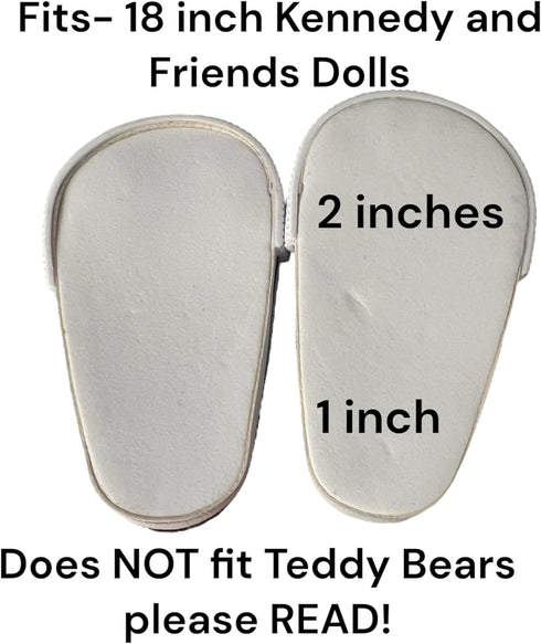 MBD Canvas Sneakers Doll Shoes Fits 18 Inch Dolls and Kennedy and Friends Girl and Boy Dolls- 18 Inch Doll Shoes (Marigold Yellow)