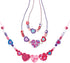Melissa & Doug Created by Me! Heart Beads Wooden Bead Kit, 120+ Beads and 5 Cords