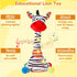 10 Tummy 1-3 Dancing Talking Zebra Stuffed Animal, Interactive Mimicking Recording Repeating Zebra Plush, Singing