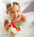 DolliBu Bi Plane Bath Buddy Squirter, Floating Bi-plane Rubber Bath Toy for Fun Water Squirting Bathtime Play.