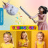 UpBrands 12 Pack YELLOW 7-Inch Zipper Bracelets - Fidget Party Favors for Kids, Bulk Anxiety Bracelets