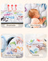71x79 Baby Play Mat, Mat with Super Soft Touch, Activity Mat with Upgraded Anti-Slip Bottom, Machine Washable Crawling