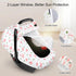 3 Packaging, Hooyax Muslin Car Seat Cover Baby - Breathable and Privacy Car Seat Canopy with Modes - Easy Install