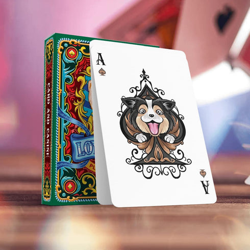 Loyal Dog Playing Cards for Adults, Teens, and Family, Royalty Animal Themed Gifts
