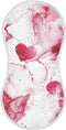 decor gift Cotton Baby Muslin Burp Cloths Breathable Heart Marble Valentines Baby spit up