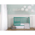 Convertible Crib Toddler Guard Rail - Emerald, Solid Wood Construction