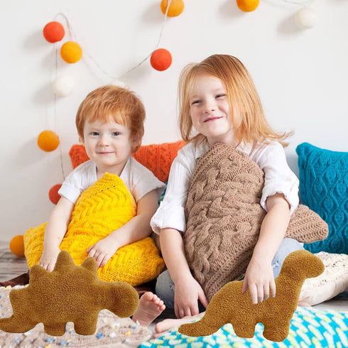 Tyrannosaurus Rex Dino Nugget Pillow, 14 inch Soft Dinosaur Pillow for Birthday Gifts and Party Decorations
