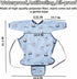 Long Sleeve Baby Feeding Bib - Coverall Weaning Bib for Highchair and Table Use