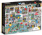 Galison City of Gratitude Puzzle – 1000 Pieces, 27” x 20”, Colorful City Map Artwork, Challenging Family Activity