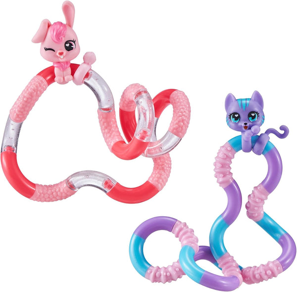 Tangle Jr. Pets 2-Pack Kitty and Bunny - Tangle Fidget Pets Fidget