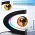Floating Globe with LED Light, Magnetic Levitation Desk Decor for Men, Women, Kids, Xmas Gifts, Office Decor