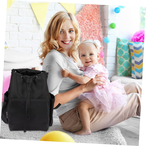 Mommy Backpack Backpack Toddmomy Diaper Bag Waterproof Drawstring Baby Diaper Changing Pad for Newborns Travel