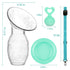 Bumblebee Manual Breast Pump with Breastfeeding Milk Saver, Stopper & Lid in Gift Box, Food Grade Silicone