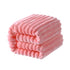 NTBAY Plush Flannel Oversized Baby Blanket, 50X60 Inches Soft Warm Toddler Blanket, Pink