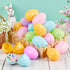 MGparty 100 2.3" 10 PCS Easter Eggs Bulk, Plastic Fillable Easter Eggs in Pastel Colors with Golden Eggs, Empty Eggs