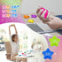 100PCS SHQDD Bulk Star Stress Balls for Adults & Kids - Motivational Quotes Soft Foam Stress Relief Squeeze Toys
