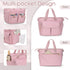 S1 S2 LUXJA Breast Pump Bag Compatible with Spectra and (with a Waterproof Mat), Pumping Bag for Breast Pump and Extra