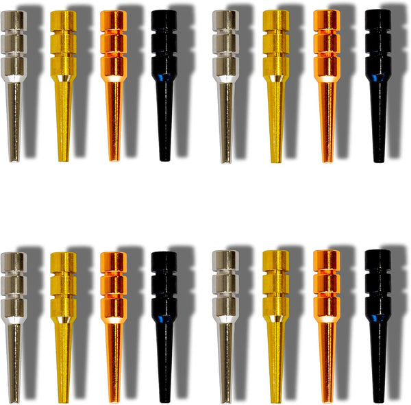 Metal Cribbage Pegs Pack of 16 for Cribbage Board Game, Works with Regular Peg Board 1/8 Hole Size