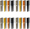 Metal Cribbage Pegs Pack of 16 for Cribbage Board Game, Works with Regular Peg Board 1/8 Hole Size