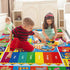 Kids Rug for Playroom, ABC Play Mat Educational Rugs, Soft Non-Slip Rug Toddler Baby Play Mat, Alphabet Carpet for Boy