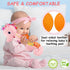 Baby Girl Toys 0-6 Months, Infant Musical Stuffed Animals with Bright Colors, Crinkle Sound Paper, Multi-Textures &