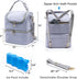 Pack 6 9 Mam Breastmilk Storage Bag with Ice - Cooler for Bottles Up to Ounce - Insulated Bottle Bag for Daycare