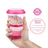 Portable Yogurt and Cereal to-Go Container Cup - Cereal On The Go Cups Breakfast Drink Cups