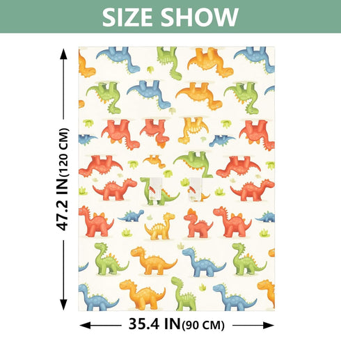 Mazeann Cartoon Colorful Dinosaurs Car Seat Cover Baby Breathable Soft Infant Carseat Covers Canopies Babies Carrier