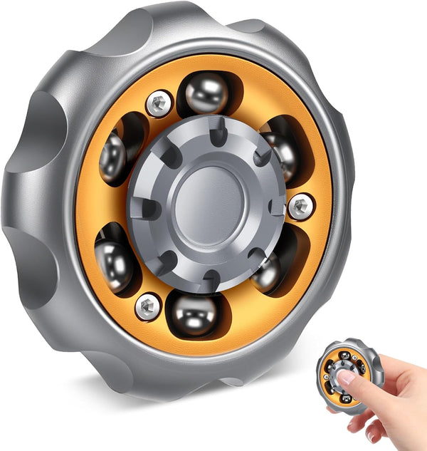 Metal Precision Fidget Spinner - Anxiety Rotator & Restless Fidget Toy, Stress-Relief
