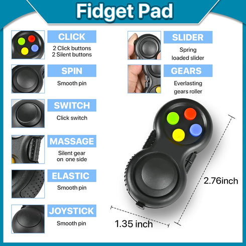 5 Set, Dr.Kbder Pcs Fidget Toys Adults EDC Cool Desk Gadgets Office Spinner Toys for Teen Kid with Metal Fidgets