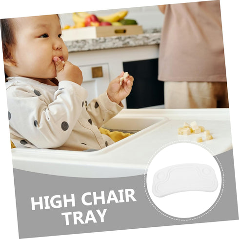 Tray Baby Dinner Tray for high Chair Dinner Plate Universal high Chair Plastic Toddler Wooden Toddler Child Accessories