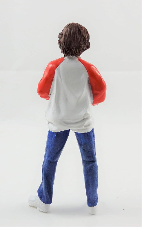 Melody Jane Dollhouse People Modern Boy in Jeans, 1:12 Scale Resin Figure