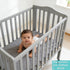 100% 38" 24" Pack American Baby Company Natural Cotton Fitted Mini Crib Sheet x - Soft & Breathable Small Nesting