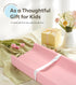 Mallify Baby Changing Pad, Waterproof & Wipeable Vegan Leather Diaper Changing Mat, Wipe-Clean & Non-Slip Changing Pad