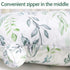Green Leaf Car Seat Covers & Nursing Pillow Cover for Babies